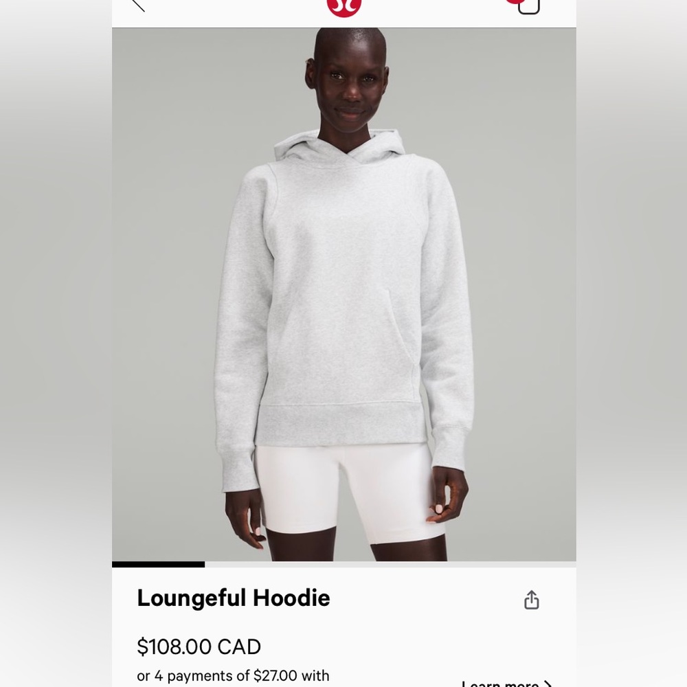 Lululemon Loungful hoody